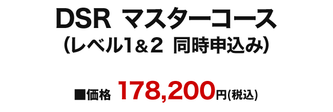 DSRマスターコース
