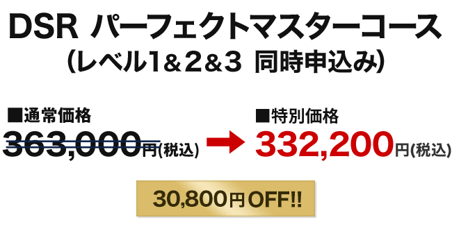 DSRパーフェクトマスターコース